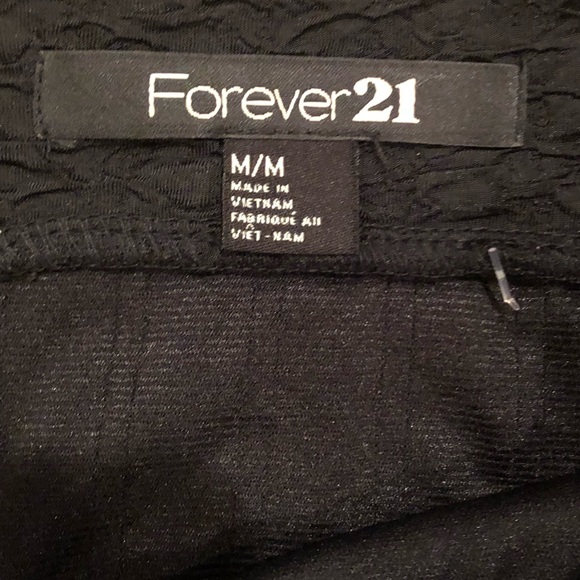 Forever 21 Mini Black Skirt - Picture 5 of 6